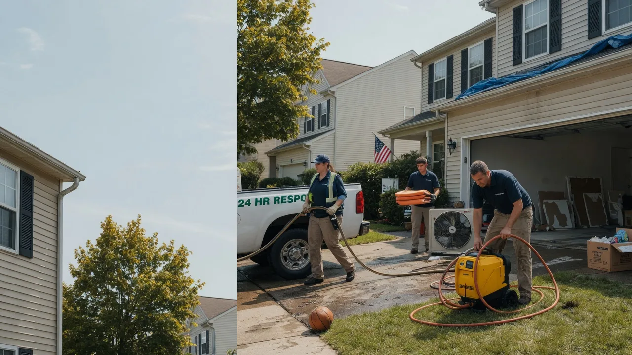 Emergency Water Damage Restoration in Dighton, MA near me
